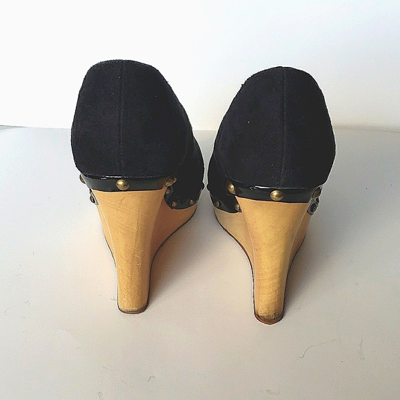 Colin Stuart black shoes size 7 - Picture 4 of 7